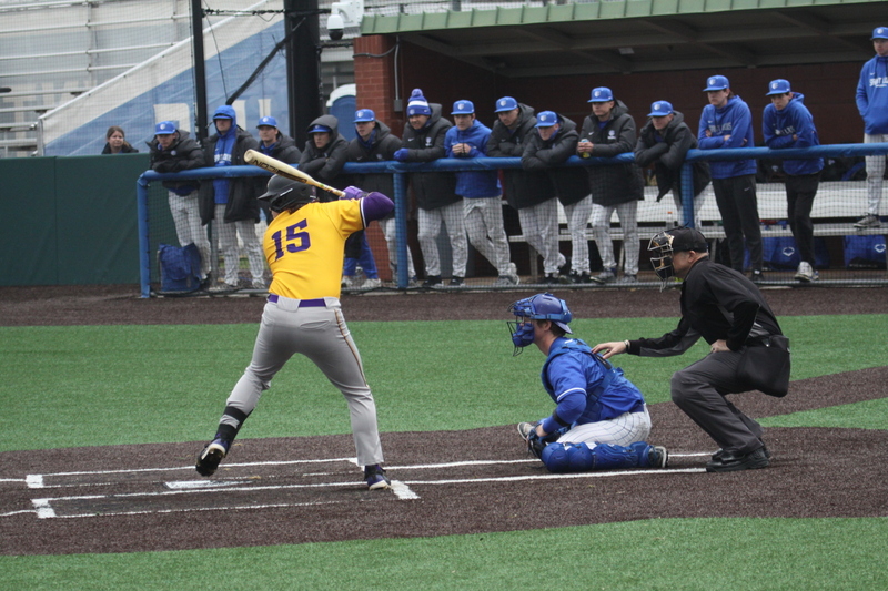 Saint Louis University Baseball vs Western Illinois University 2026 XXXIV.jpg :: Saint Louis University Baseball vs Western Illinois University 2026 at Billikens Sports Center in St. Louis, Missouri, USA. Western Illinois University is an Ohio Valley Conference and Saint Louis University is an Atlantic 10 Conference in a two-conference dual. 03/03/2026