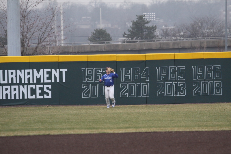 Saint Louis University Baseball vs Western Illinois University 2026 XXXVII.jpg :: Saint Louis University Baseball vs Western Illinois University 2026 at Billikens Sports Center in St. Louis, Missouri, USA. Western Illinois University is an Ohio Valley Conference and Saint Louis University is an Atlantic 10 Conference in a two-conference dual. 03/03/2026