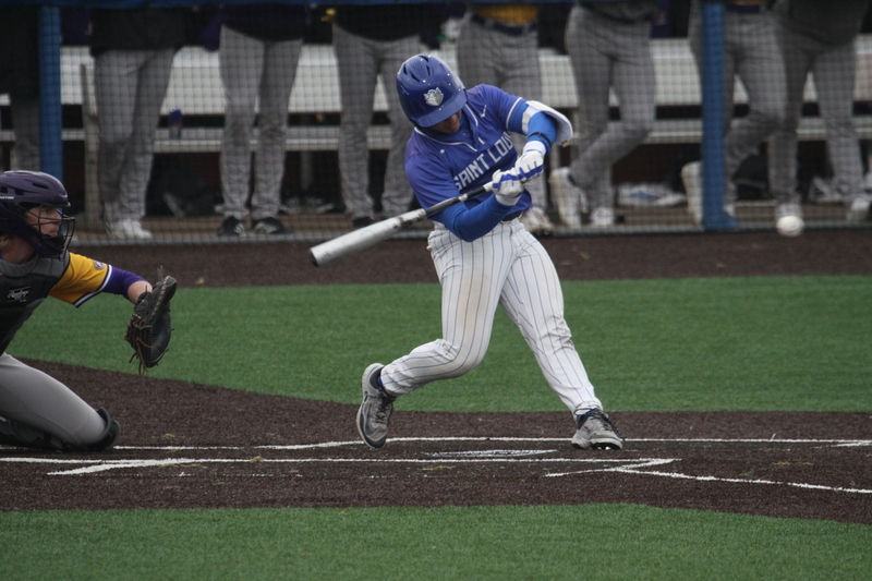 Saint Louis University Baseball vs Western Illinois University 2026 XXXXIV.jpg :: Saint Louis University Baseball vs Western Illinois University 2026 at Billikens Sports Center in St. Louis, Missouri, USA. Western Illinois University is an Ohio Valley Conference and Saint Louis University is an Atlantic 10 Conference in a two-conference dual. 03/03/2026