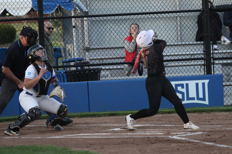 Saint Louis University Softball vs Saint Joseph University 2026 XVII.jpg :: Saint Louis University Softball vs Saint Joseph's University at Billikens Sports Center in St. Louis, Missouri, USA. 03/13/2026 630pm NCAA Softball, NCAA, College Softball, A10 Softball