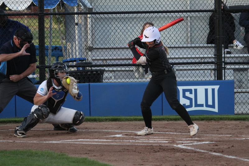 Saint Louis University Softball vs Saint Joseph University 2026 XX.jpg :: Saint Louis University Softball vs Saint Joseph's University at Billikens Sports Center in St. Louis, Missouri, USA. 03/13/2026 630pm NCAA Softball, NCAA, College Softball, A10 Softball