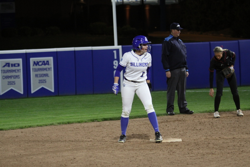 Saint Louis University Softball vs Saint Josephs University 2026 A -XVII.jpg :: Saint Louis University Softball vs Saint Josephs University 2026 at Billikens Sports Center in St. Louis, Missouri, USA. NCAA Softball, NCAA, College Softball, Fast Pitch, Division I, A10