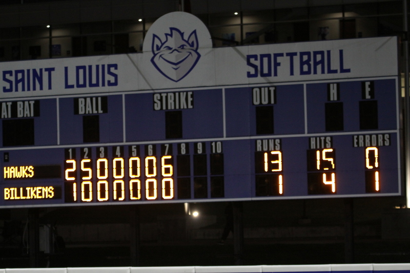Saint Louis University Softball vs Saint Josephs University 2026 A -XXXVII.jpg :: Saint Louis University Softball vs Saint Josephs University 2026 at Billikens Sports Center in St. Louis, Missouri, USA. NCAA Softball, NCAA, College Softball, Fast Pitch, Division I, A10