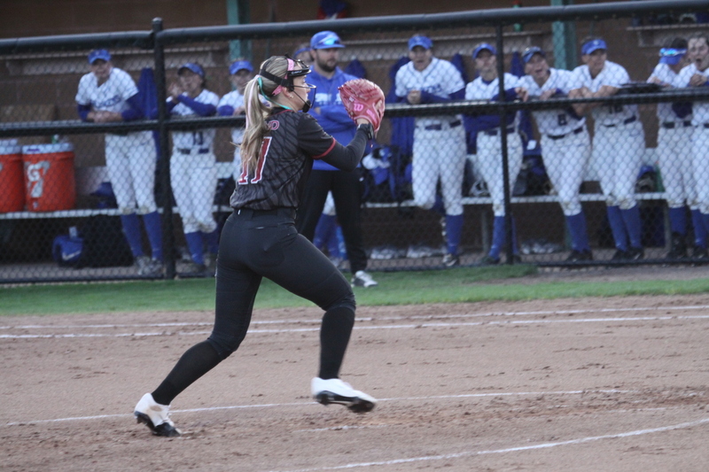 Saint Louis University Softball vs Saint Josephs University 2026 LX.jpg :: Saint Louis University Softball vs Saint Joseph's University 2026 at Billikens Sports Center in St. Louis, Missouri, USA. NCAA Softball, College Softball, A10 Conference Softball 13 to 1 loss for the Billikens