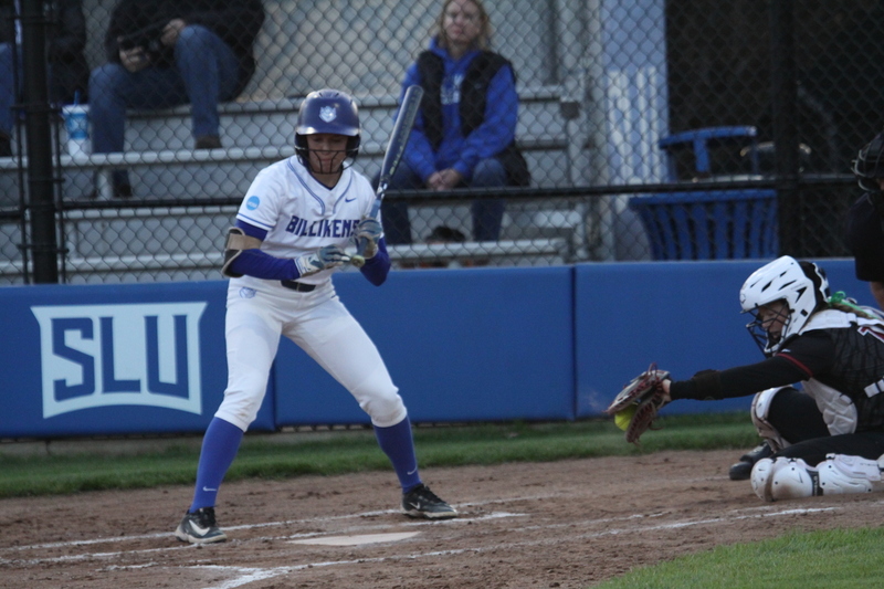 Saint Louis University Softball vs Saint Josephs University 2026 LXVIII.jpg :: Saint Louis University Softball vs Saint Joseph's University 2026 at Billikens Sports Center in St. Louis, Missouri, USA. NCAA Softball, College Softball, A10 Conference Softball 13 to 1 loss for the Billikens