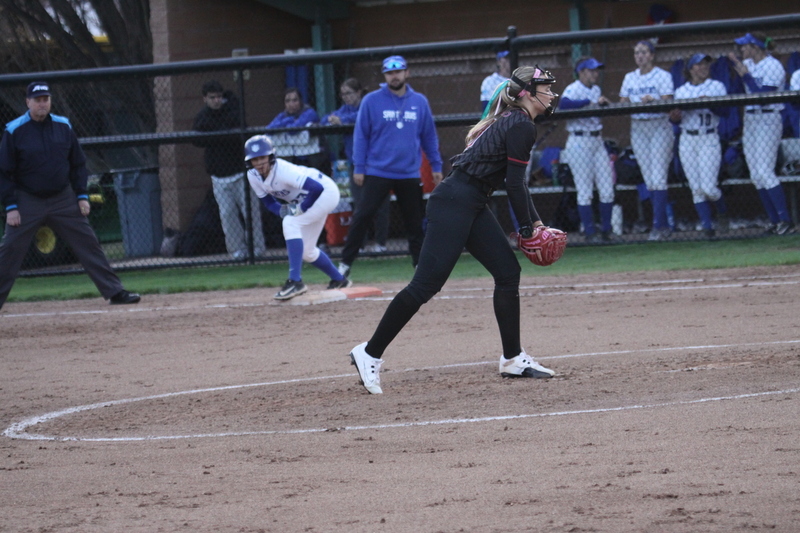 Saint Louis University Softball vs Saint Josephs University 2026 LXX.jpg :: Saint Louis University Softball vs Saint Joseph's University 2026 at Billikens Sports Center in St. Louis, Missouri, USA. NCAA Softball, College Softball, A10 Conference Softball 13 to 1 loss for the Billikens