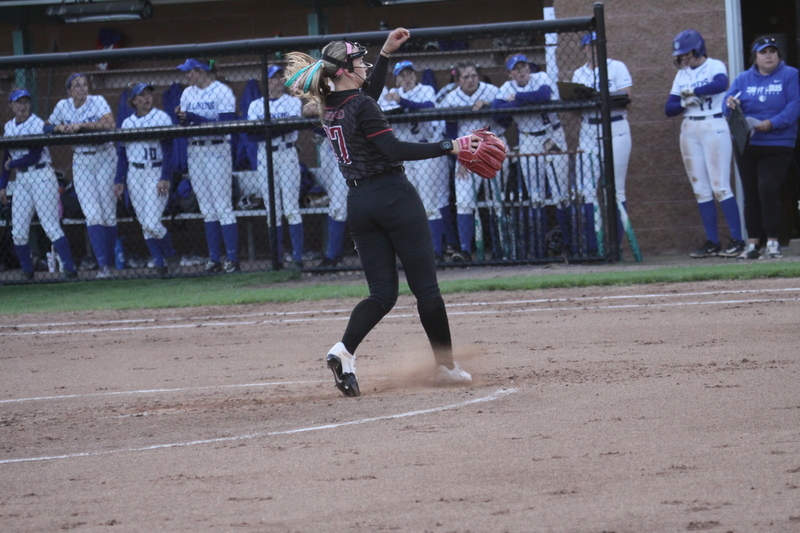 Saint Louis University Softball vs Saint Josephs University 2026 LXXIII.jpg :: Saint Louis University Softball vs Saint Joseph's University 2026 at Billikens Sports Center in St. Louis, Missouri, USA. NCAA Softball, College Softball, A10 Conference Softball 13 to 1 loss for the Billikens