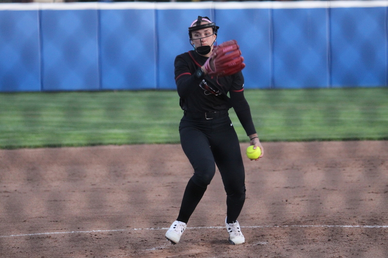 Saint Louis University Softball vs Saint Josephs University 2026 LXXVI.jpg :: Saint Louis University Softball vs Saint Joseph's University 2026 at Billikens Sports Center in St. Louis, Missouri, USA. NCAA Softball, College Softball, A10 Conference Softball 13 to 1 loss for the Billikens