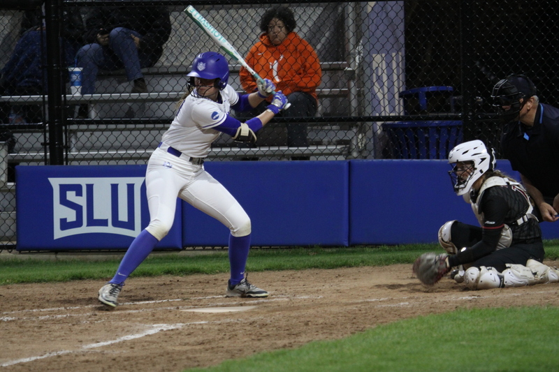 Saint Louis University Softball vs Saint Josephs University 2026 LXXXX.jpg :: Saint Louis University Softball vs Saint Josephs University 2026 at Billikens Sports Center in St. Louis, Missouri, USA. NCAA Softball, NCAA, College Softball, Fast Pitch, Division I, A10