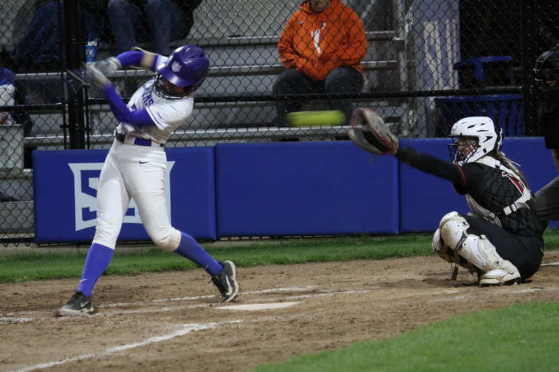 Saint Louis University Softball vs Saint Josephs University 2026 LXXXXIII.jpg :: Saint Louis University Softball vs Saint Josephs University 2026 at Billikens Sports Center in St. Louis, Missouri, USA. NCAA Softball, NCAA, College Softball, Fast Pitch, Division I, A10