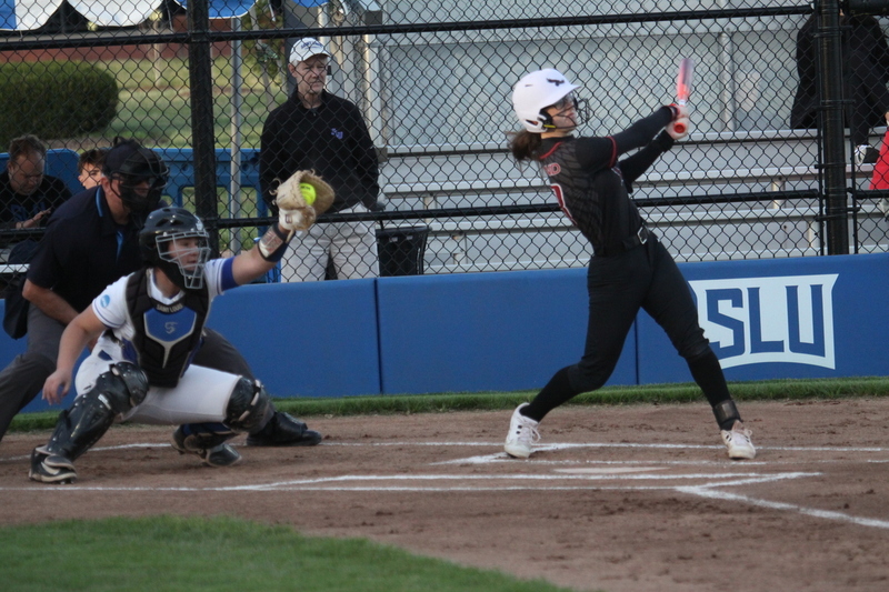 Saint Louis University Softball vs Saint Josephs University 2026 VII.jpg :: Saint Louis University Baseball vs Saint Joseph at Billikens Sports Center in St. Louis, Missouri, USA. NCAA Softball, Division I, College Softball 03/13/2026 630pm