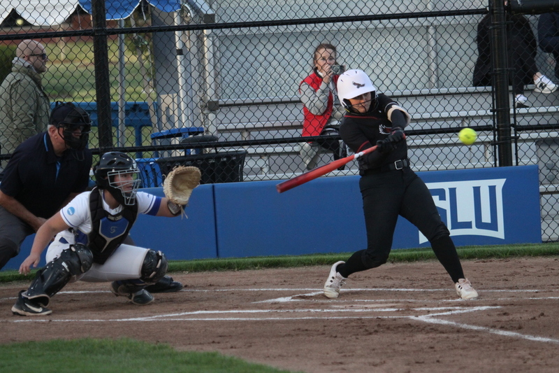 Saint Louis University Softball vs Saint Josephs University 2026 XVII.jpg :: Saint Louis University Softball vs Saint Joseph's University at Billikens Sports Center in St. Louis, Missouri, USA. 03/13/2026 630pm NCAA Softball, NCAA, College Softball, A10 Softball