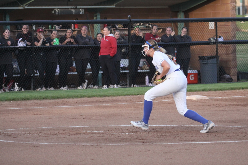 Saint Louis University Softball vs Saint Josephs University 2026 XXII.jpg :: Saint Louis University Softball vs Saint Joseph's University at Billikens Sports Center in St. Louis, Missouri, USA. 03/13/2026 630pm NCAA Softball, NCAA, College Softball, A10 Softball