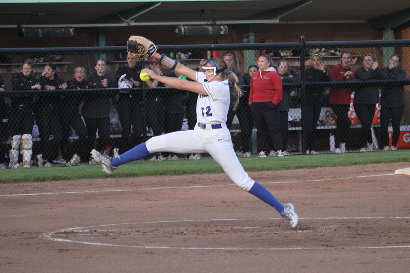 Saint Louis University Softball vs Saint Josephs University 2026 XXIV.jpg :: Saint Louis University Softball vs Saint Joseph's University at Billikens Sports Center in St. Louis, Missouri, USA. 03/13/2026 630pm NCAA Softball, NCAA, College Softball, A10 Softball