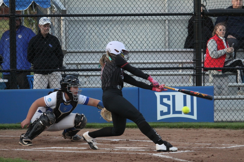 Saint Louis University Softball vs Saint Josephs University 2026 XXXII.jpg :: Saint Louis University Softball vs Saint Joseph's University at Billikens Sports Center in St. Louis, Missouri, USA. 03/13/2026 630pm NCAA Softball, NCAA, College Softball, A10 Softball