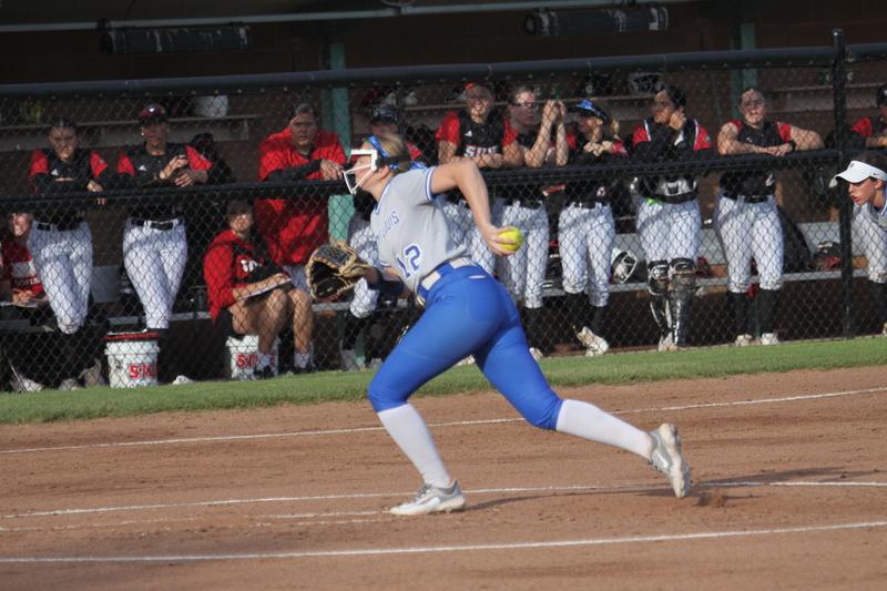 Saint Louis University Softball vs Southern Illinois University Edwardsville 2026 II.jpg :: Saint Louis University Softball vs Southern Illinois University Edwardsville at Billikens Sports Center in St. Louis, Missouri, USA. NCAA Softball, College Softball, Fast Pitch, Sidearm Sports, SLU, SIUE