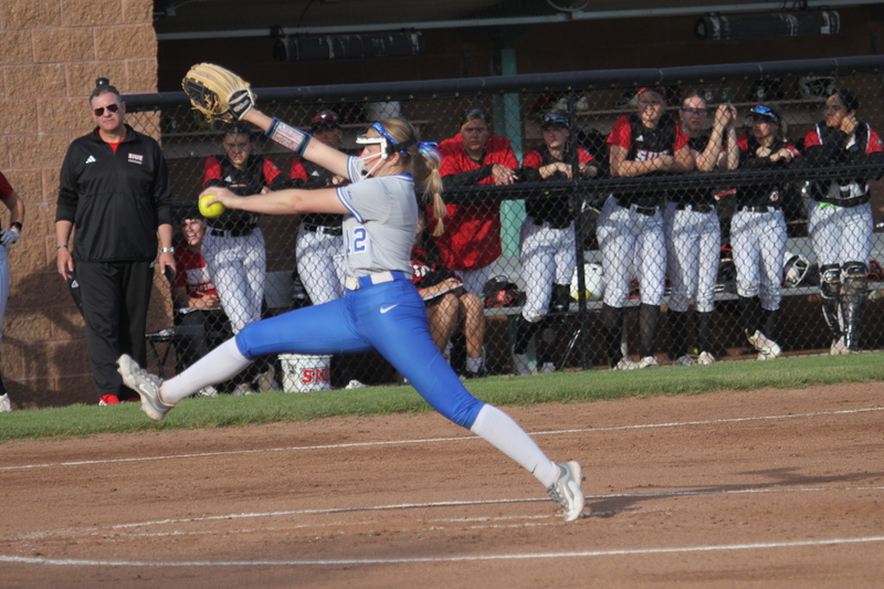 Saint Louis University Softball vs Southern Illinois University Edwardsville 2026 IV.jpg :: Saint Louis University Softball vs Southern Illinois University Edwardsville at Billikens Sports Center in St. Louis, Missouri, USA. NCAA Softball, College Softball, Fast Pitch, Sidearm Sports, SLU, SIUE