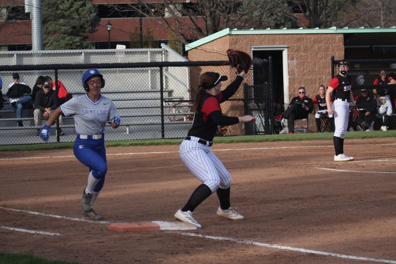 Saint Louis University Softball vs Southern Illinois University Edwardsville 2026 LIII.jpg :: Saint Louis University Softball vs Southern Illinois University Edwardsville at Billikens Sports Center in St. Louis, Missouri, USA. NCAA Softball, College Softball, Division I Softball, 03-18-2026 5pm