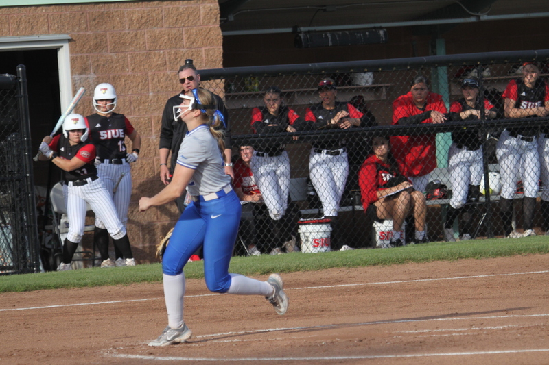 Saint Louis University Softball vs Southern Illinois University Edwardsville 2026 VI.jpg :: Saint Louis University Softball vs Southern Illinois University Edwardsville at Billikens Sports Center in St. Louis, Missouri, USA. NCAA Softball, College Softball, Fast Pitch, Sidearm Sports, SLU, SIUE