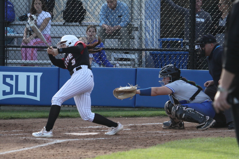 Saint Louis University Softball vs Southern Illinois University Edwardsville 2026 XIX.jpg :: Saint Louis University Softball vs Southern Illinois University Edwardsville at Billikens Sports Center in St. Louis, Missouri, USA. NCAA Softball, College Softball, Fast Pitch, Sidearm Sports, SLU, SIUE