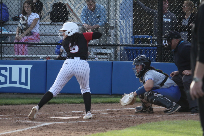 Saint Louis University Softball vs Southern Illinois University Edwardsville 2026 XVII.jpg :: Saint Louis University Softball vs Southern Illinois University Edwardsville at Billikens Sports Center in St. Louis, Missouri, USA. NCAA Softball, College Softball, Fast Pitch, Sidearm Sports, SLU, SIUE