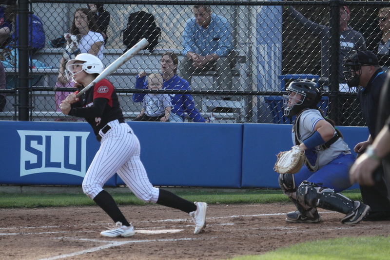 Saint Louis University Softball vs Southern Illinois University Edwardsville 2026 XX.jpg :: Saint Louis University Softball vs Southern Illinois University Edwardsville at Billikens Sports Center in St. Louis, Missouri, USA. NCAA Softball, College Softball, Fast Pitch, Sidearm Sports, SLU, SIUE