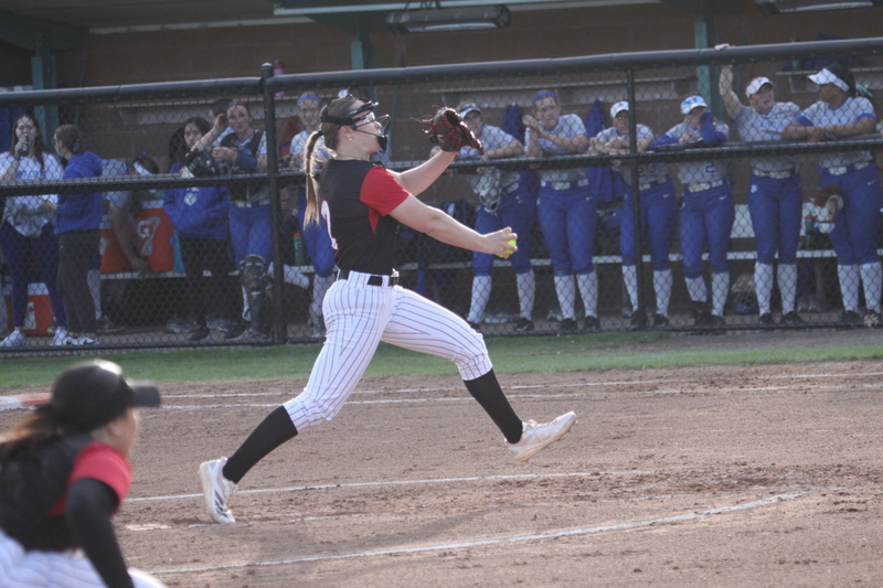 Saint Louis University Softball vs Southern Illinois University Edwardsville 2026 XXXI.jpg :: Saint Louis University Softball vs Southern Illinois University Edwardsville at Billikens Sports Center in St. Louis, Missouri, USA. NCAA Softball, College Softball, Fast Pitch, Sidearm Sports, SLU, SIUE