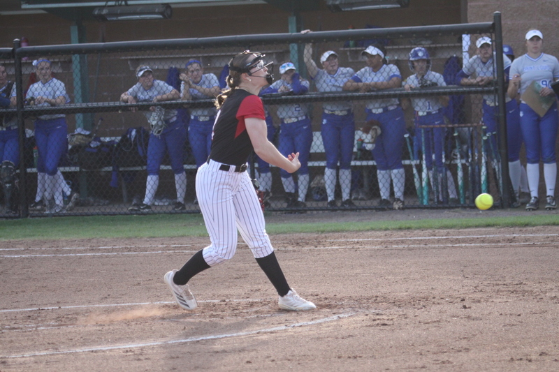 Saint Louis University Softball vs Southern Illinois University Edwardsville 2026 XXXIII.jpg :: Saint Louis University Softball vs Southern Illinois University Edwardsville at Billikens Sports Center in St. Louis, Missouri, USA. NCAA Softball, College Softball, Division I Softball, 03-18-2026 5pm