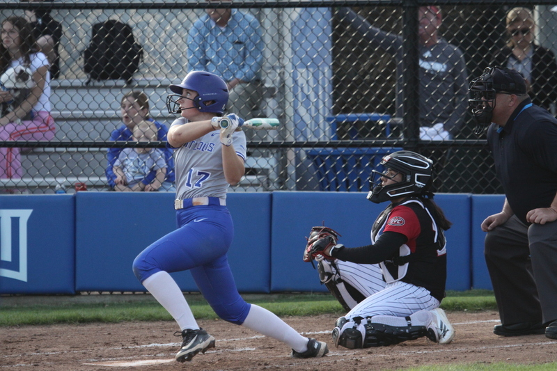 Saint Louis University Softball vs Southern Illinois University Edwardsville 2026 XXXIX.jpg :: Saint Louis University Softball vs Southern Illinois University Edwardsville at Billikens Sports Center in St. Louis, Missouri, USA. NCAA Softball, College Softball, Division I Softball, 03-18-2026 5pm