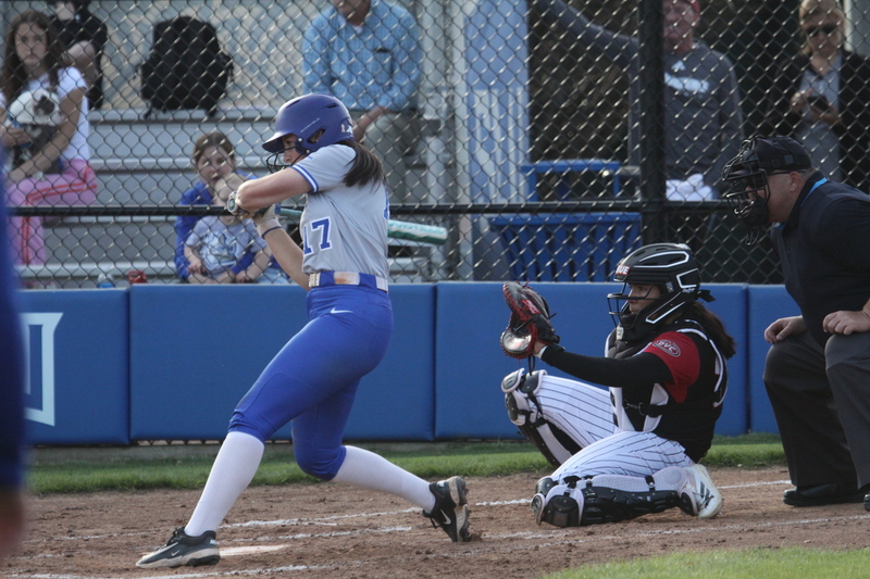 Saint Louis University Softball vs Southern Illinois University Edwardsville 2026 XXXVII.jpg :: Saint Louis University Softball vs Southern Illinois University Edwardsville at Billikens Sports Center in St. Louis, Missouri, USA. NCAA Softball, College Softball, Division I Softball, 03-18-2026 5pm