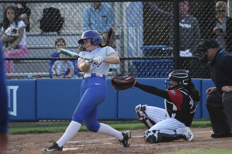 Saint Louis University Softball vs Southern Illinois University Edwardsville 2026 XXXVIII.jpg :: Saint Louis University Softball vs Southern Illinois University Edwardsville at Billikens Sports Center in St. Louis, Missouri, USA. NCAA Softball, College Softball, Division I Softball, 03-18-2026 5pm