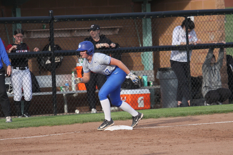 Saint Louis University Softball vs Southern Illinois University Edwardsville 2026 XXXXIX.jpg :: Saint Louis University Softball vs Southern Illinois University Edwardsville at Billikens Sports Center in St. Louis, Missouri, USA. NCAA Softball, College Softball, Division I Softball, 03-18-2026 5pm