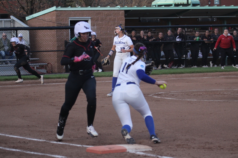 Saint Louis University softball vs Saint Josephs University 2026 XXXX.jpg :: Saint Louis University Softball vs Saint Joseph's University 2026 at Billikens Sports Center in St. Louis, Missouri, USA. NCAA Softball, College Softball, A10 Conference Softball 13 to 1 loss for the Billikens