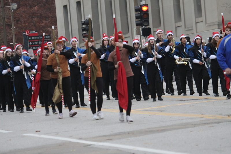 St Louis Thanksgiving Parade 2025 A -LXVI.jpg :: St. Louis Thanksgiving Parade 2025 - 11/22/2025 2pm - Over 120 entrees of Marching Bands, Floats, Clowns, and Drumlines. The Parade proceeded east on Market Street in Downtown St. Louis to Kiener Plaza to the opening of Winterfest and the St. Louis Tree Lighting at the Old Courthouse in front of the Gateway Arch.   