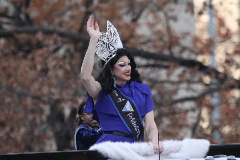 St Louis Thanksgiving Parade 2025 A -LXXX.jpg :: St. Louis Thanksgiving Parade 2025 - 11/22/2025 2pm - Over 120 entrees of Marching Bands, Floats, Clowns, and Drumlines. The Parade proceeded east on Market Street in Downtown St. Louis to Kiener Plaza to the opening of Winterfest and the St. Louis Tree Lighting at the Old Courthouse in front of the Gateway Arch.   Gay Pride St. Louis