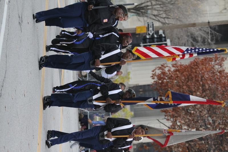 St Louis Thanksgiving Parade 2025 A -LXXXVIII.jpg :: St. Louis Thanksgiving Parade 2025 - 11/22/2025 2pm - Over 120 entrees of Marching Bands, Floats, Clowns, and Drumlines. The Parade proceeded east on Market Street in Downtown St. Louis to Kiener Plaza to the opening of Winterfest and the St. Louis Tree Lighting at the Old Courthouse in front of the Gateway Arch.   