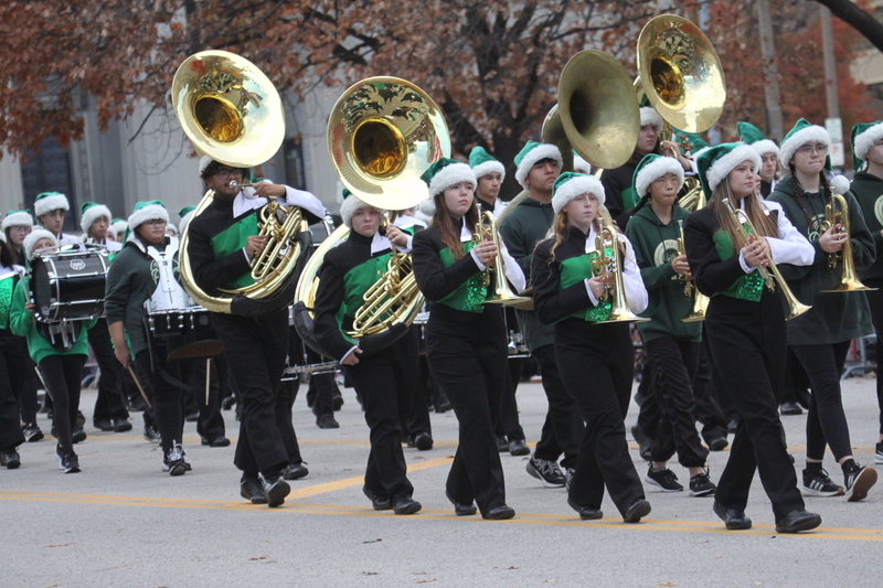 St Louis Thanksgiving Parade 2025 A -XXI.jpg :: St. Louis Thanksgiving Parade 2025 - 11/22/2025 - 2pm - The parade began at the Stifel Theatre (Kiel Opera House) on Market Street in St. Louis, Missouri, USA. The St. Louis Thanksgiving Parade is the parade that starts the Winter Holiday Season. The Parade ends at Kiener Plaza near the Old Courthouse in front of the Gateway Arch. 