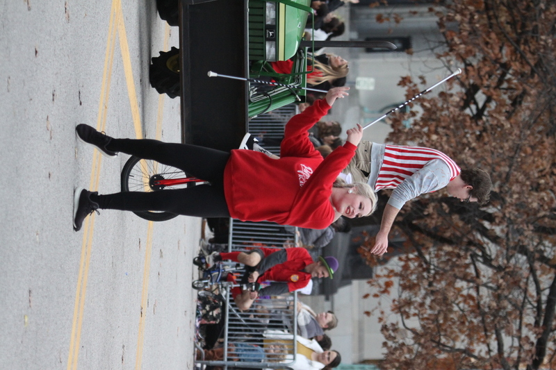 St Louis Thanksgiving Parade 2025 A -XXXXVIII.jpg :: St. Louis Thanksgiving Parade 2025 - 11/22/2025 2pm - Over 120 entrees of Marching Bands, Floats, Clowns, and Drumlines. The Parade proceeded east on Market Street in Downtown St. Louis to Kiener Plaza to the opening of Winterfest and the St. Louis Tree Lighting at the Old Courthouse in front of the Gateway Arch.   