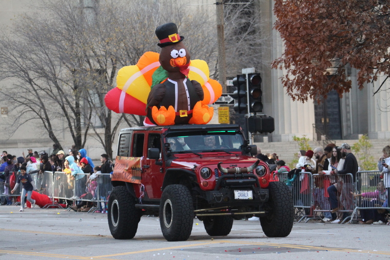 St Louis Thanksgiving Parade 2025 B -LI.jpg :: St. Louis Thanksgiving Parade 2025 - 11/22/2025 2pm - The parade is held in Downtown St. Louis on Market Street ending at Kiener Plaza. The Thanksgiving Parade is the start of the St. Louis Holiday Season. This year's parade has over 120 entrees Marching Bands, Parade floats, and Moolah Shriners. St. Louis, Missouri, USA