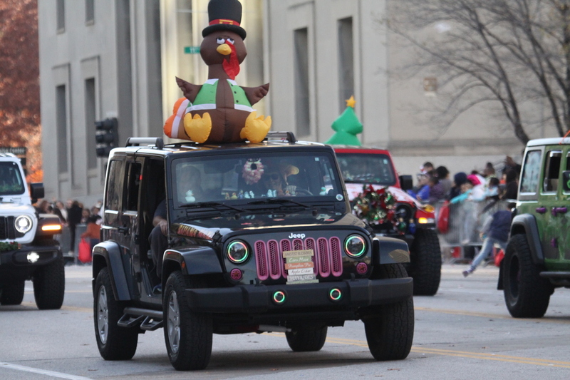 St Louis Thanksgiving Parade 2025 B -LIV.jpg :: St. Louis Thanksgiving Parade 2025 - 11/22/2025 2pm - The parade is held in Downtown St. Louis on Market Street ending at Kiener Plaza. The Thanksgiving Parade is the start of the St. Louis Holiday Season. This year's parade has over 120 entrees Marching Bands, Parade floats, and Moolah Shriners. St. Louis, Missouri, USA