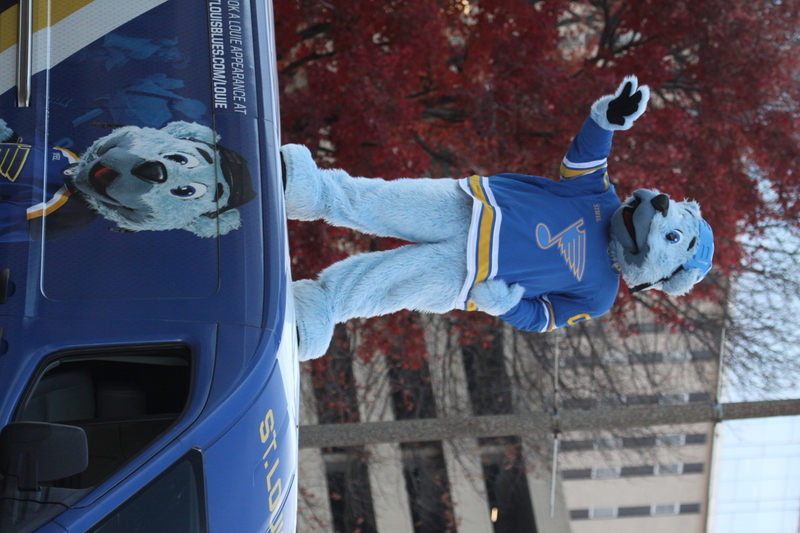 St Louis Thanksgiving Parade 2025 B -LXIV.jpg :: St. Louis Thanksgiving Parade 2025 - 11/22/2025 2pm - The parade is held in Downtown St. Louis on Market Street ending at Kiener Plaza. The Thanksgiving Parade is the start of the St. Louis Holiday Season. This year's parade has over 120 entrees Marching Bands, Parade floats, and Moolah Shriners. St. Louis, Missouri, USA