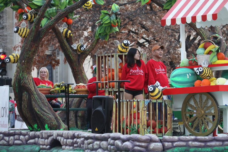 St Louis Thanksgiving Parade 2025 B -X.jpg :: St. Louis Thanksgiving Parade 2025 - 11/22/2025 2pm - The parade is held in Downtown St. Louis on Market Street ending at Kiener Plaza. The Thanksgiving Parade is the start of the St. Louis Holiday Season. This year's parade has over 120 entrees Marching Bands, Parade floats, and Moolah Shriners. St. Louis, Missouri, USA