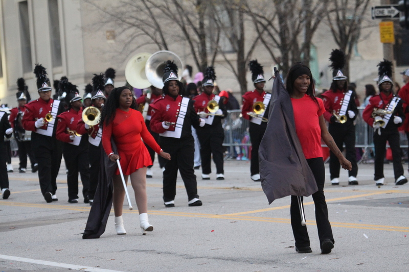 St Louis Thanksgiving Parade 2025 B -XXVI.jpg :: St. Louis Thanksgiving Parade 2025 - 11/22/2025 2pm - The parade is held in Downtown St. Louis on Market Street ending at Kiener Plaza. The Thanksgiving Parade is the start of the St. Louis Holiday Season. This year's parade has over 120 entrees Marching Bands, Parade floats, and Moolah Shriners. St. Louis, Missouri, USA