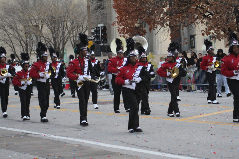 St Louis Thanksgiving Parade 2025 B -XXVII.jpg :: St. Louis Thanksgiving Parade 2025 - 11/22/2025 2pm - The parade is held in Downtown St. Louis on Market Street ending at Kiener Plaza. The Thanksgiving Parade is the start of the St. Louis Holiday Season. This year's parade has over 120 entrees Marching Bands, Parade floats, and Moolah Shriners. St. Louis, Missouri, USA