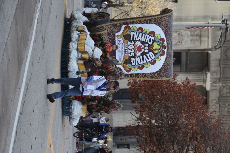 St Louis Thanksgiving Parade 2025 LVI.jpg :: St Louis Thanksgiving Parade 2025 - 11/22/2025 - 2pm the parade made its way down Market Street to Kiener Plaza in St. Louis, Missouri, USA.  More than 120 entrees to the delight of spectators. it was a warmer than usual day for late November in St Louis. After the parade is the opening of Kiener Plaza's Winterfest 2025. Lighting of the tree for the beginning of the Christmas season. 