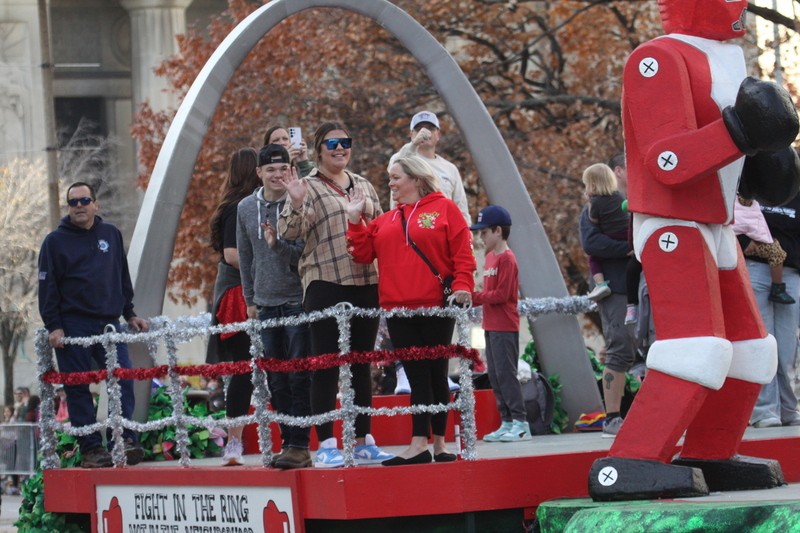 St Louis Thanksgiving Parade 2025 LXXIV.jpg :: St Louis Thanksgiving Parade 2025 - 11/22/2025 - 2pm the parade made its way down Market Street to Kiener Plaza in St. Louis, Missouri, USA.  More than 120 entrees to the delight of spectators. it was a warmer than usual day for late November in St Louis. After the parade is the opening of Kiener Plaza's Winterfest 2025. Lighting of the tree for the beginning of the Christmas season. 