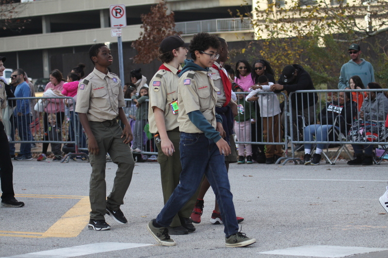 St Louis Thanksgiving Parade 2025 LXXXIV.jpg :: St. Louis Thanksgiving Parade 2025 - 11/22/2025 - 2pm - The parade began at the Stifel Theatre (Kiel Opera House) on Market Street in St. Louis, Missouri, USA. The St. Louis Thanksgiving Parade is the parade that starts the Winter Holiday Season. The Parade ends at Kiener Plaza near the Old Courthouse in front of the Gateway Arch. 