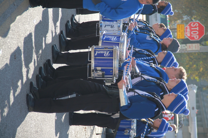 St Louis Thanksgiving Parade 2025 XXV.jpg :: St. Louis Thanksgiving Parade 2025 - 11/22/2025 - On a warm Saturday in Downtown St. Louis, Missouri, USA the floats are readied for the days parade and the opening of 'The Winterfest' at Kiener Plaza. The Lighting of the Tree is also today to begin the Christmas season in St. Louis. There will be over 120 entrees for parade goers to view. 