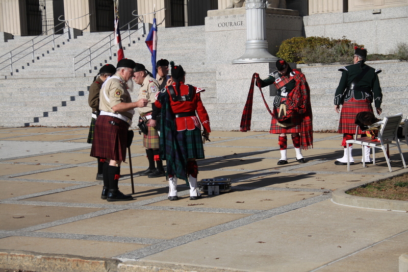 St Louis Thanksgiving Parade 2025 XXXIV.jpg :: St. Louis Thanksgiving Parade 2025 - 11/22/2025 - On a warm Saturday in Downtown St. Louis, Missouri, USA the floats are readied for the days parade and the opening of 'The Winterfest' at Kiener Plaza. The Lighting of the Tree is also today to begin the Christmas season in St. Louis. There will be over 120 entrees for parade goers to view. 