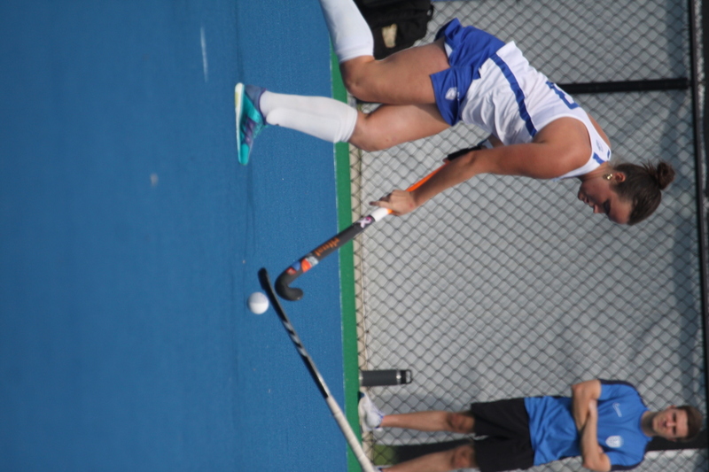 St Louis University (SLU) Womens Field Hockey vs La Salle University 2025 IX.jpg :: St Louis University (SLU) Women's Field Hockey vs La Salle University at the SLU Field Hockey Complex in St. Louis, Missouri, USA the 1 pm game was a A10 match up between the number five teams. Both SLU and La Salle University were Number Five in the Atlantic 10 Conference. October 17th 2025, Division I, NCAA